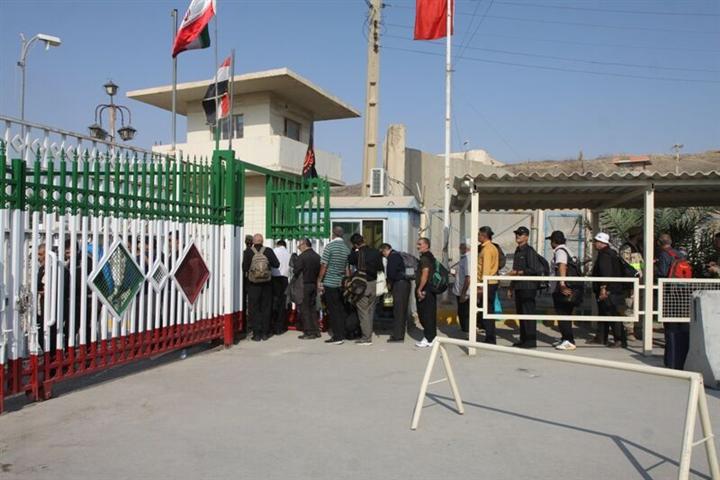 مرز رسمی خسروی به روی زائران عتبات عالیات بازگشایی شد